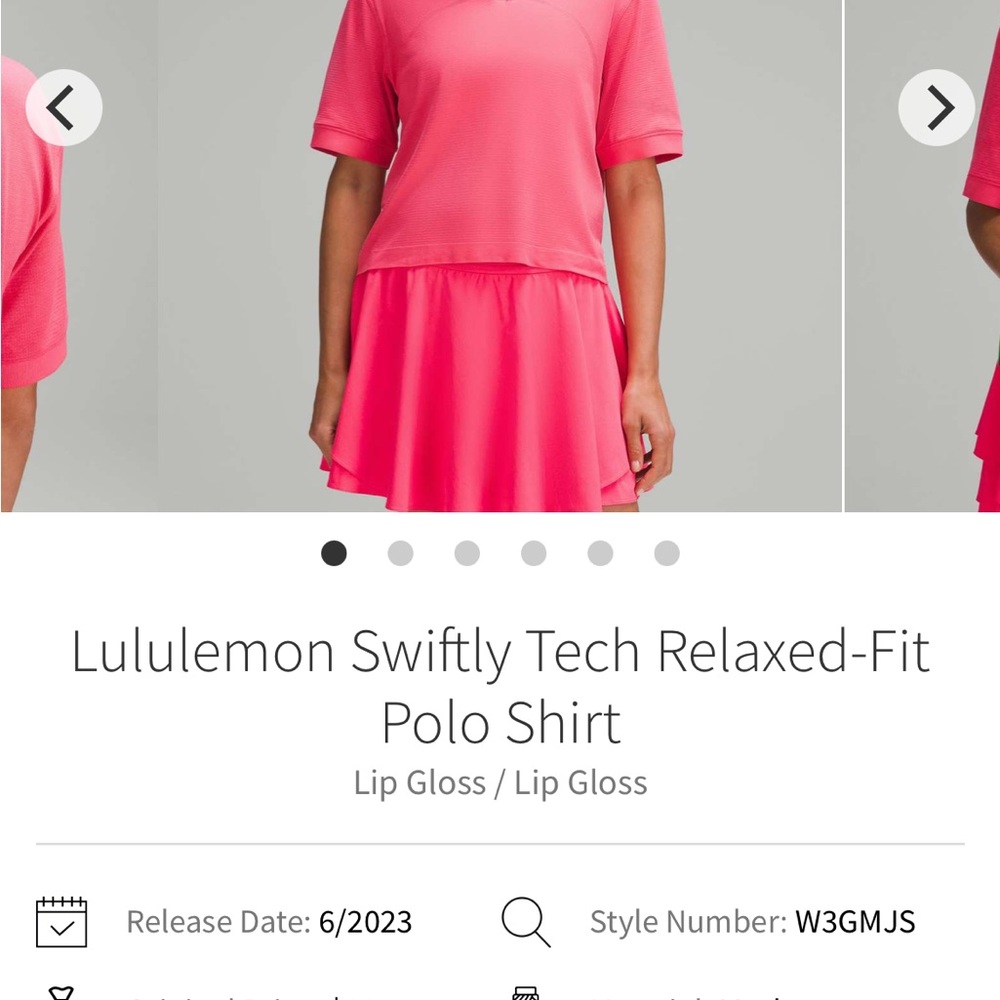 Lululemon Swiftly Tech Relaxed-Fit Polo Shirt